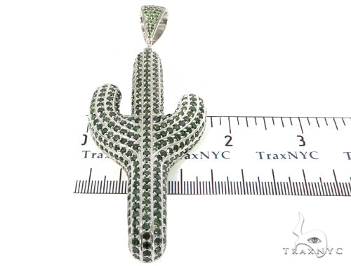 Cactus Green Diamond Pendant 45050 - Image 6
