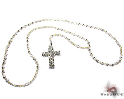 Canary Black Diamond Rosary Chain 25401 - Image 1