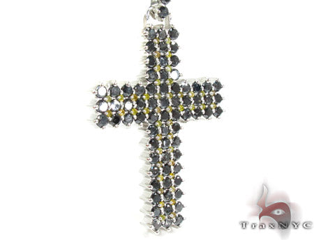 Canary Black Diamond Rosary Chain 25401 - Image 9