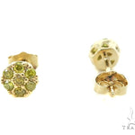 Canary Flower Earrings 5348 - Image 5