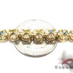 Canary and Blue Diamond Chain 54 Inches 5mm   28458 - Image 5