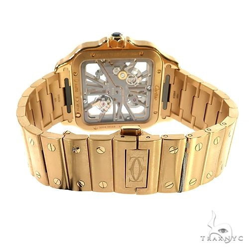 Cartier Skeleton Large WHSA0016 40m Rose Gold 69094 - Image 3