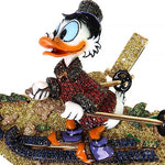 Cartoon Characters Scrooge McDuck Diamond & Sapphire Pendant 68289 - Image 2