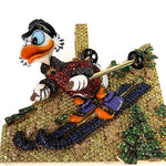 Cartoon Characters Scrooge McDuck Diamond & Sapphire Pendant 68289 - Image 4