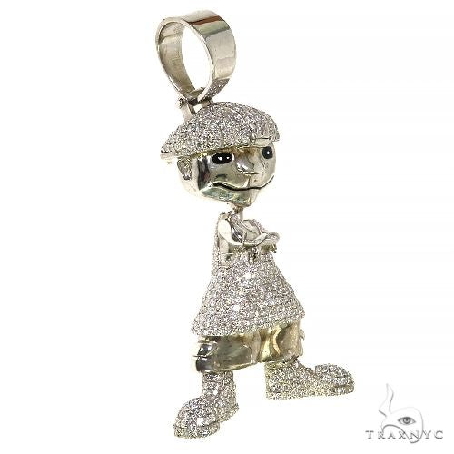 Cartoon Rocket Power Diamond Pendant 68034 - Image 2