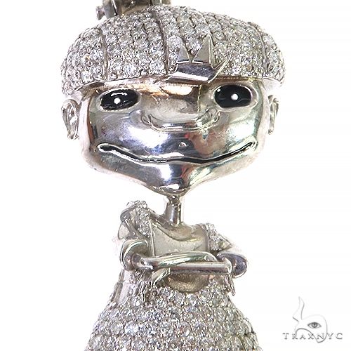 Cartoon Rocket Power Diamond Pendant 68034 - Image 4