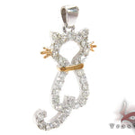 Cat Diamond Pendant 27082 - Image 2