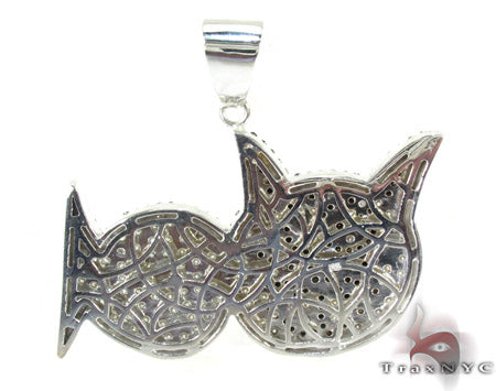 Cat Fish Diamond Pendant 26815 - Image 5