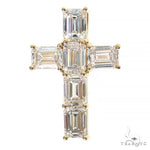 Celestial Emarald Cross Pendant  69642 - Image 1