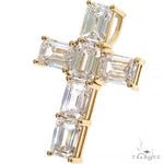Celestial Emarald Cross Pendant  69642 - Image 3