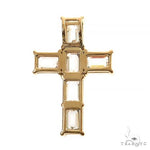 Celestial Emarald Cross Pendant  69642 - Image 4