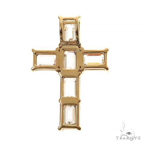 Celestial Emarald Cross Pendant  69642 - Image 4