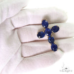 Celestial Blue Oval Sapphire Cross 69591 - Image 7