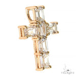 Celestial Emarald Cross Pendant Mini 69655 - Image 2