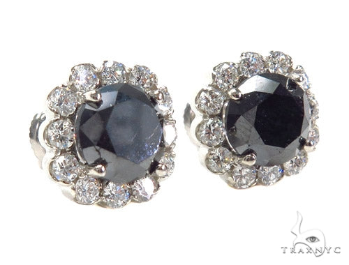 Cetus Diamond Earrings 41044 - Image 2