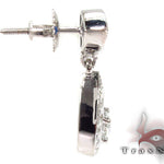 Ceylon Sapphire Diamond Earrings 28326 - Image 4