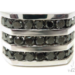 Channel Black Diamond Ring 39925 - Image 2