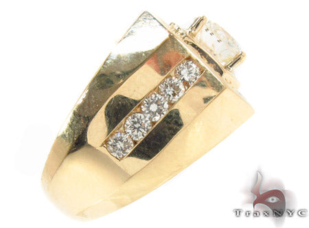 Mens Diamond Godfather Ring 33432 - Image 4