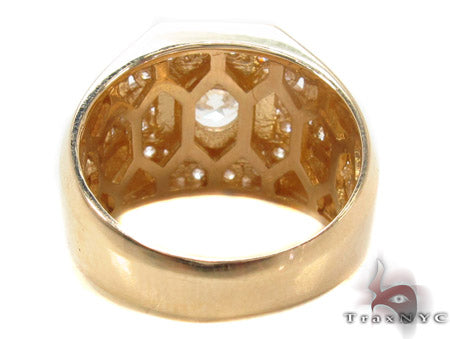 Mens Diamond Godfather Ring 33432 - Image 5