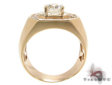 Mens Diamond Godfather Ring 33432 - Image 6