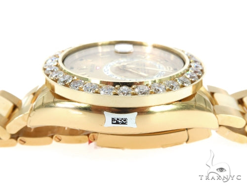 Channel Diamond Rolex Oyster Perpetual Sky-Dweller Watch 49177 - Image 7