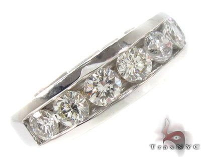 Channel Diamond Wedding Ring 34094 - Image 1