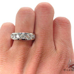 Channel Diamond Wedding Ring 34094 - Image 7