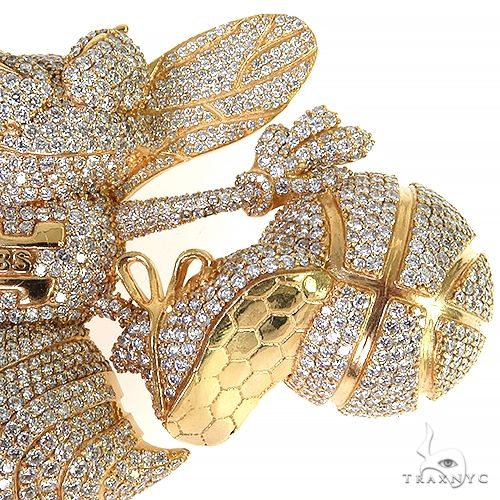 Charlotte Hornets Lab Diamond Pendant 68089 - Image 4