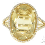 Citrine Diamond Anniversary/Fashion Ring 49444 - Image 2