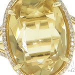 Citrine Diamond Anniversary/Fashion Ring 49444 - Image 3