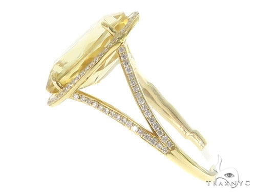 Citrine Diamond Anniversary/Fashion Ring 49444 - Image 4
