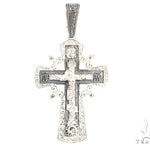 Classic Silver Cross Crucifix 45259 - Image 1