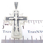 Classic Silver Cross Crucifix 45259 - Image 5