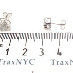 Flower Diamond Stud Earrings 26720 - Image 6