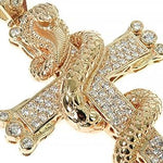 Cobra Cross Diamond Pendant 63956 - Image 5