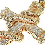 Cobra Cross Diamond Pendant 63956 - Image 6