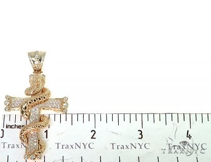 Cobra Cross Diamond Pendant 63956 - Image 7
