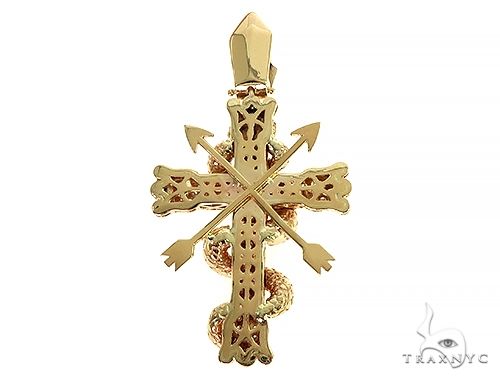 Cobra Cross Diamond Pendant 66340 - Image 3