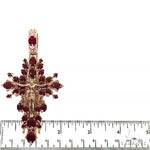 Sovereign's Halo Ruby Cross pendant  69182 - Image 5