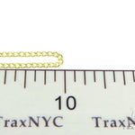 10k Yellow Gold Curb Chain 2mm 22 Inches   64047 - Image 5