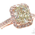 Cushion Cut Halo Diamond Engagement Ring 42900 - Image 1