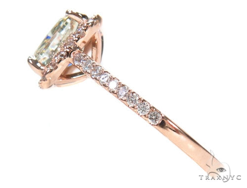 Cushion Cut Halo Diamond Engagement Ring 42900 - Image 4