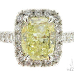 Cushion Cut Halo Diamond Engagement Ring 45618 - Image 2