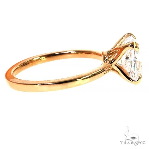 Cushion Shape Diamond Engagement Ring (Lab) 68364 - Image 3