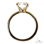 Cushion Shape Diamond Engagement Ring (Lab) 68364 - Image 4