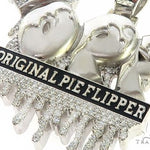 Custom Made OPF Original Pie Flipper Diamond Pendant 65798 - Image 4