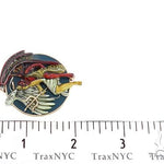 Custom 14K Yellow Gold Angel and Demon Charm Pendant 65013 - Image 7