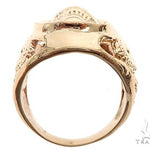 Custom 14K Yellow Gold Buddha Ring 65009 - Image 6