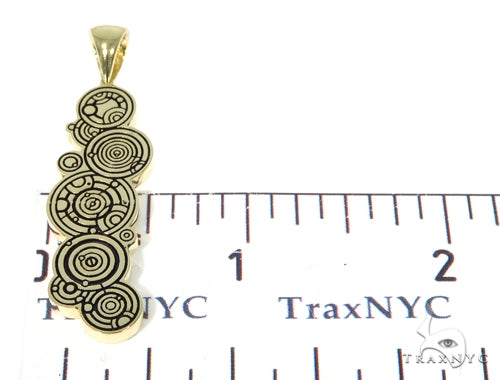 Custom 14K Yellow Gold Pendant 45395 - Image 5