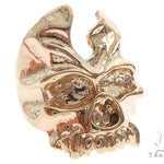 Custom 14K Yellow Gold Skull Ring 65008 - Image 1